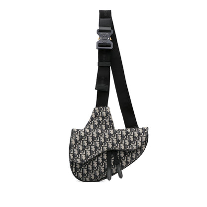 Saint Laurent Mini Canvas Crossbody Bag
