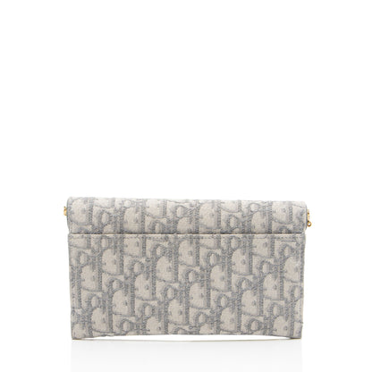 Dior Oblique Small Saddle Pouch with Chain