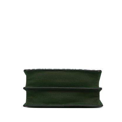 Dior Oblique Velvet Diorama Satchel