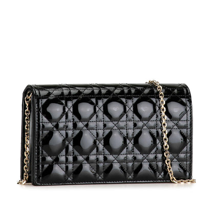 Dior Patent Cannage Dior Pouch (SHG-mdwJ09)