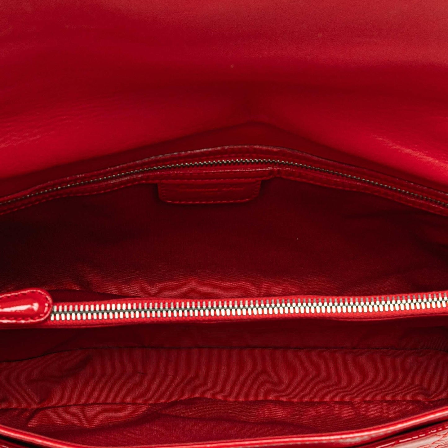 Dior Patent Cannage Rendezvous Shoulder Bag
