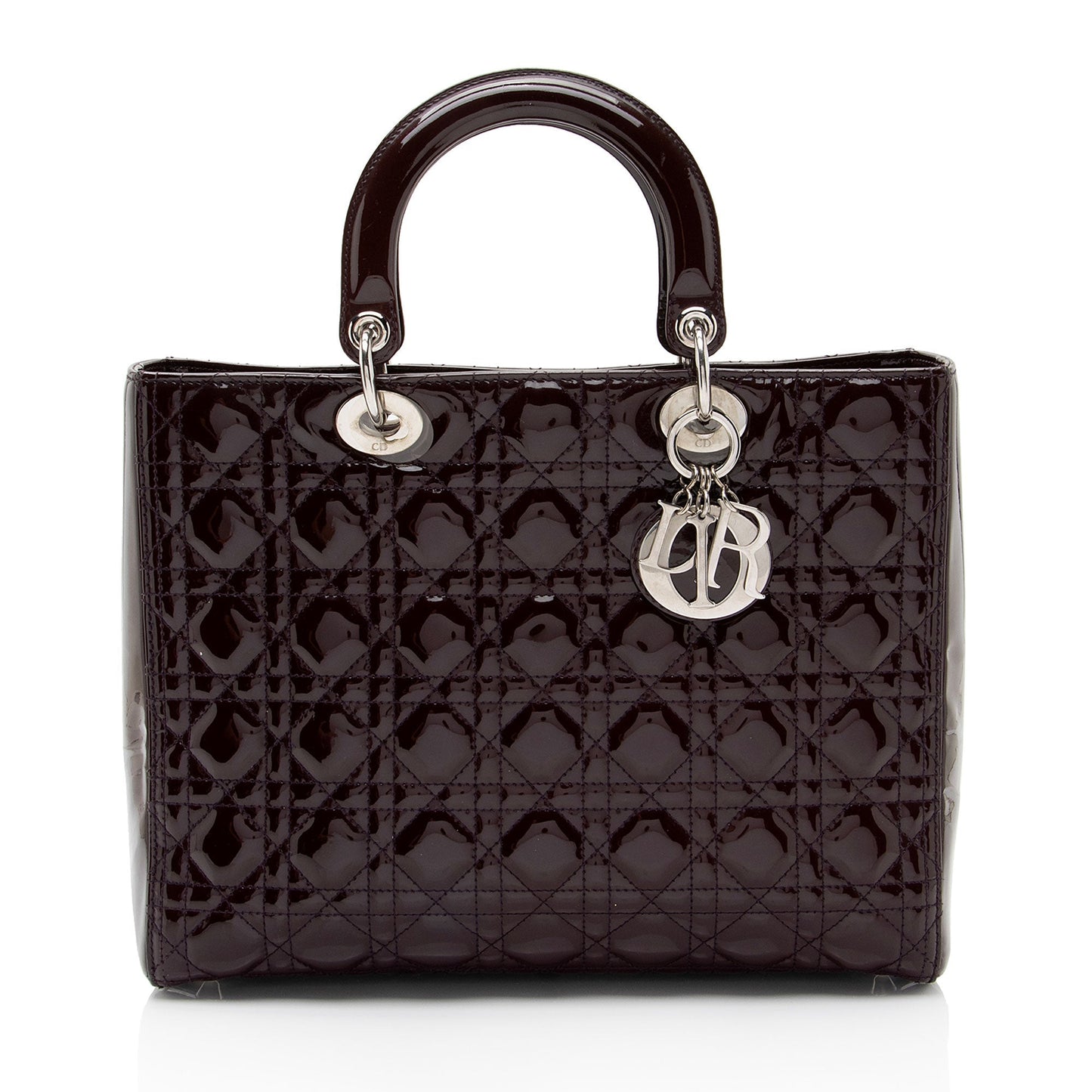 Dior Patent Leather Dior Large Tote (SHF-5trAE8)
