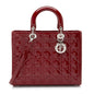 Dior Patent Leather Dior Large Tote (SHF-91E8TQ)