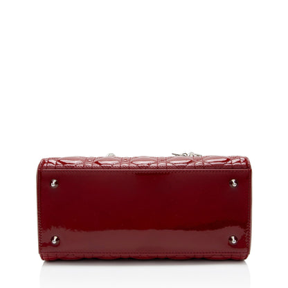 Dior Lady Dior Leather Mini Tote Bag