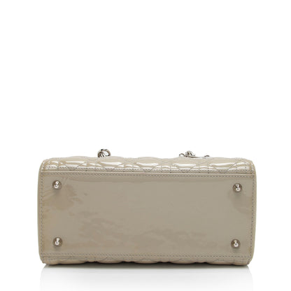 Dior Lady Dior Leather Mini Tote Bag