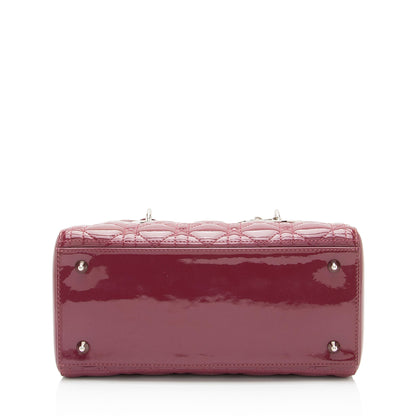 Dior Patent Leather Dior Medium Tote (SHF-Tr4vgf)