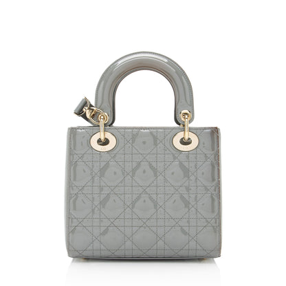 Dior Lady Dior Leather Mini Tote Bag