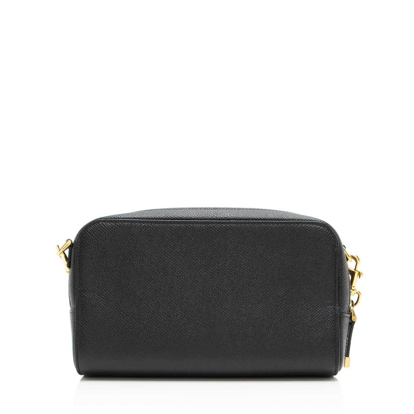 Dior Pebbled Leather Caro Double Pouch Crossbody