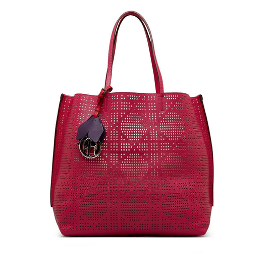Dior Perforated Cannage Dioriva Tote