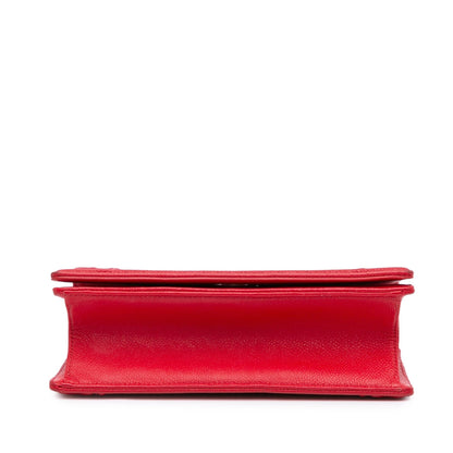 Dior Small Grained Leather Diorama Flap