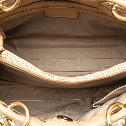 Dior Small Lambskin Cannage Dior Soft Shopping Tote (SHG-gPZGoA)