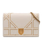 Dior Small Lambskin Studded Diorama Crossbody