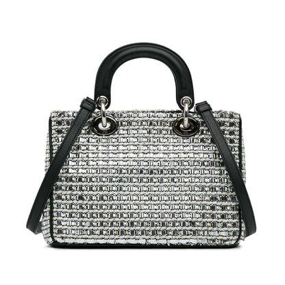 Dior Small Tweed Patch Diorissimo Tote (SHG-hqcpJo)
