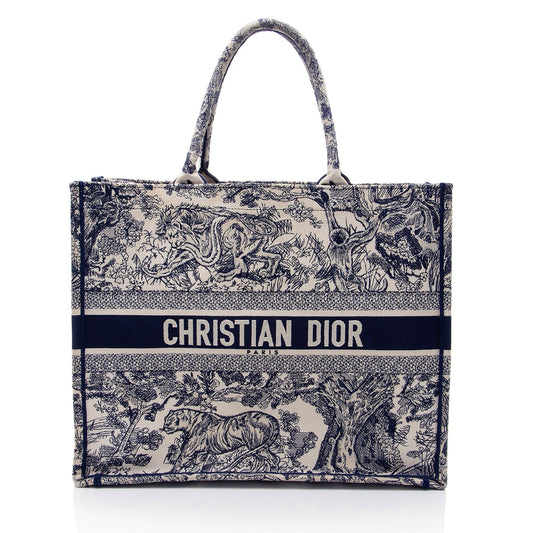 Dior Toile De Jouy Large Book Tote
