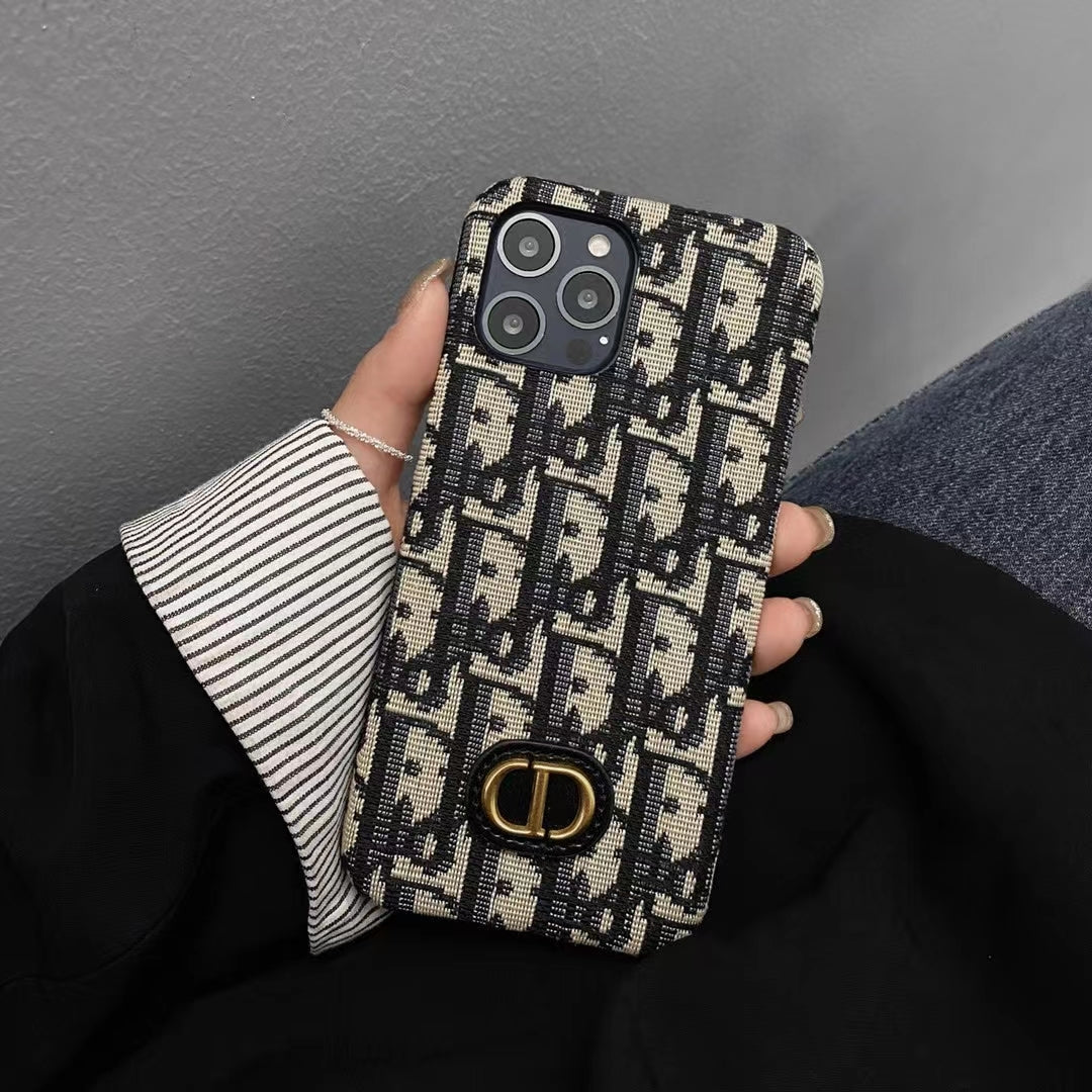 Dior Design Phone Case for 11 12 13 14 Pro Max Plus