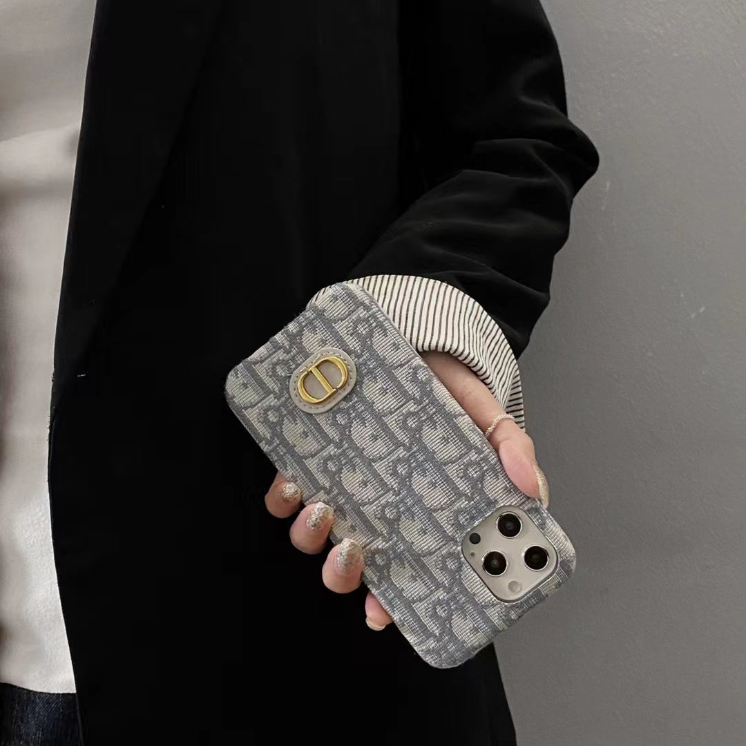 Dior Design Phone Case for 11 12 13 14 Pro Max Plus