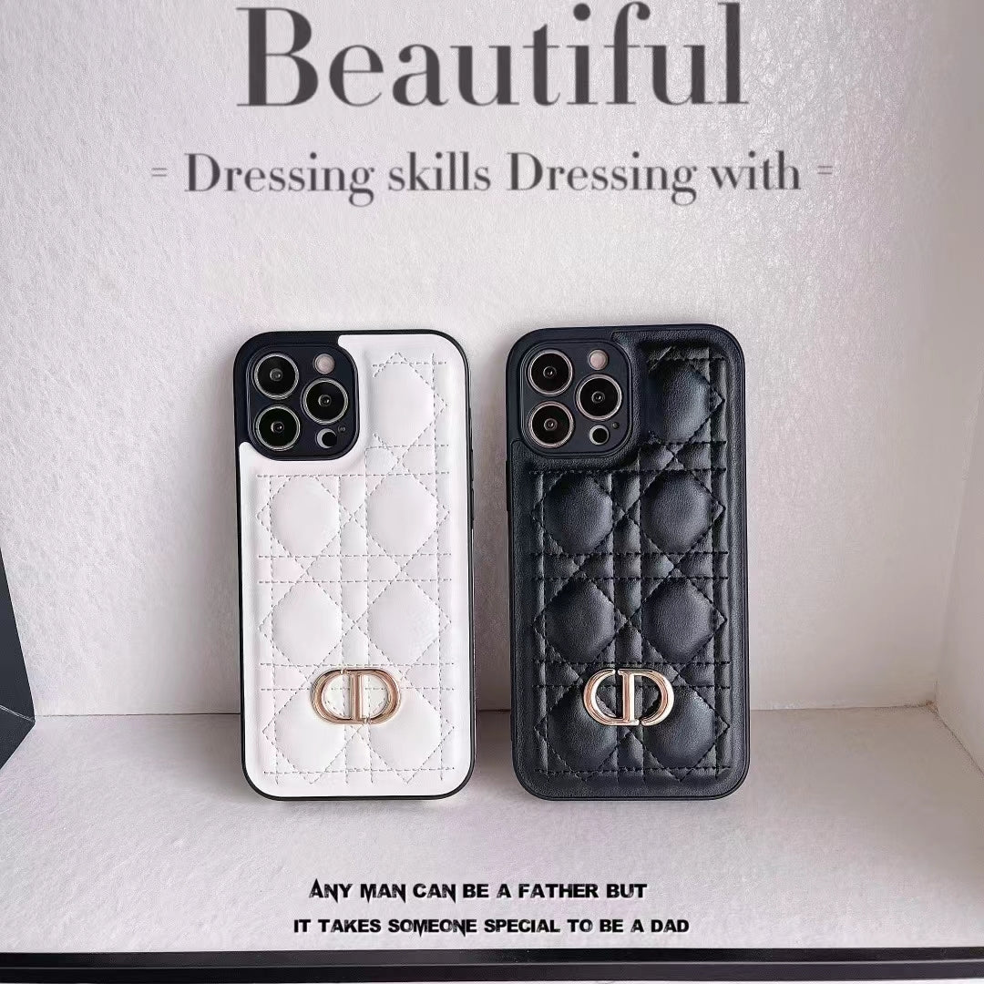 Dior Design iPhone Case Back Cover for 11 12 13 14 Pro Max Plus