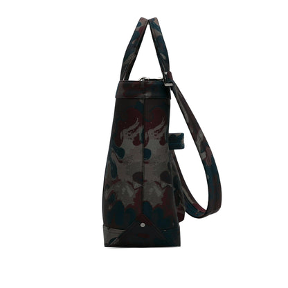 Dior x Peter Doig Camouflage Satchel (SHG-XHhBJU)