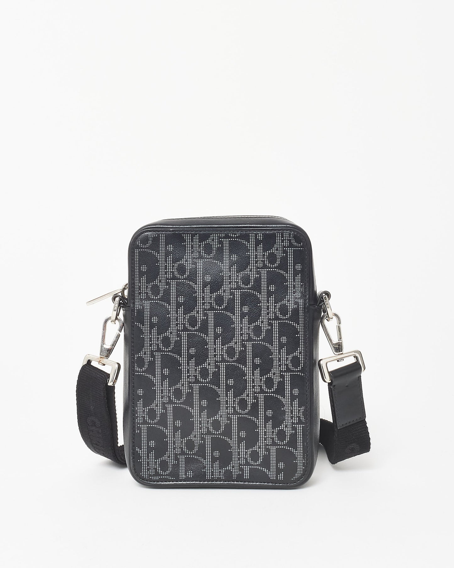 Dior Monogram Leather Canvas Crossbody Bag