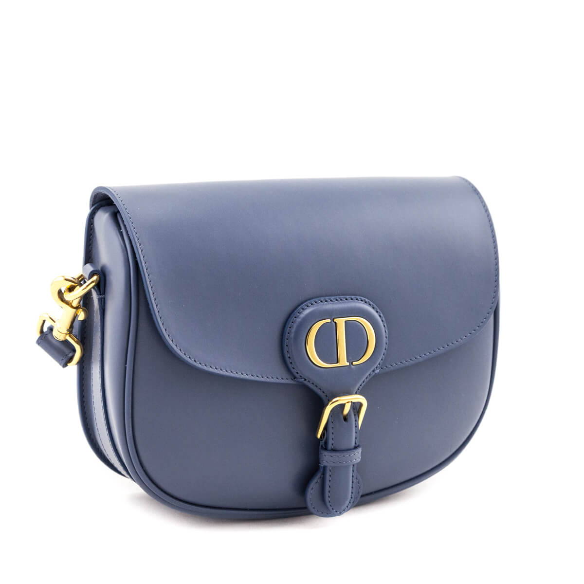 Dior Cloud Blue Box Calfskin Medium Bobby Bag
