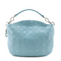 Dior Light Blue Lambskin Cannage Medium Dior Soft Hobo