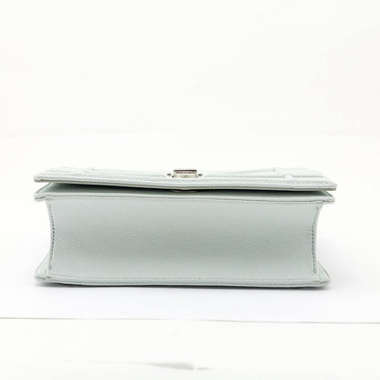 Dior Mint Grained Calfskin Small Diorama Flap Bag