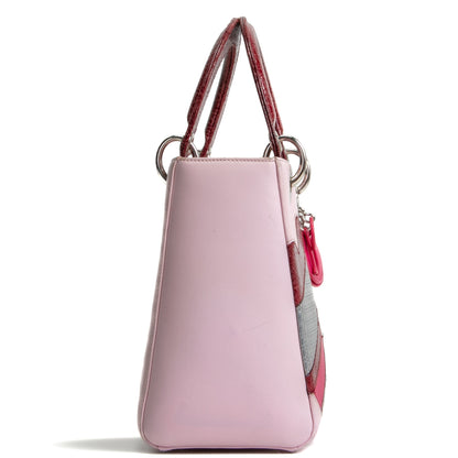 Dior Lady Dior Leather Shoulder Bag