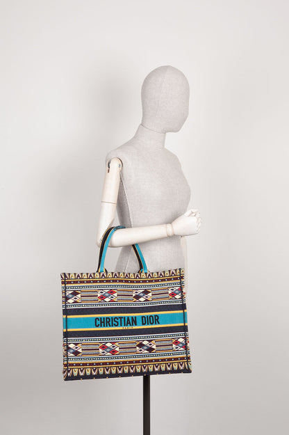 Dior Book Tote Canvas Tote Bag