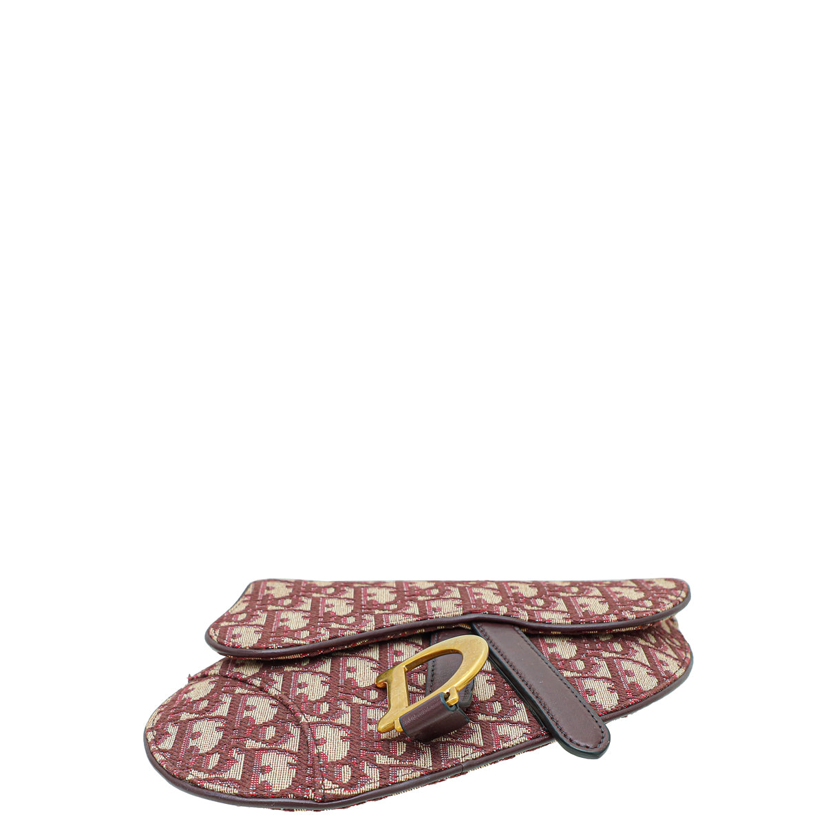 Dior Saddle Oblique Burgundy Crossbody