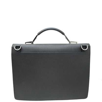 Christian Dior Black Elite Briefcase Bag