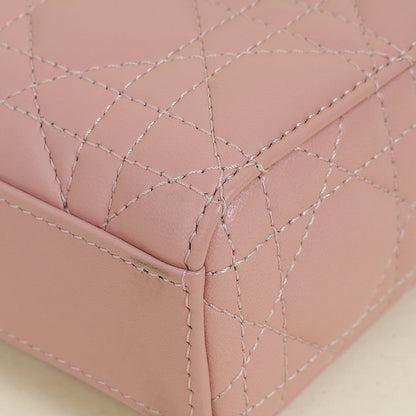 Christian Dior Rose Lady D-Joy Medium Bag