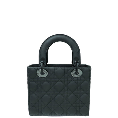 Christian Dior So Black Lady Dior Ultra Matte My Abcdior Small Bag