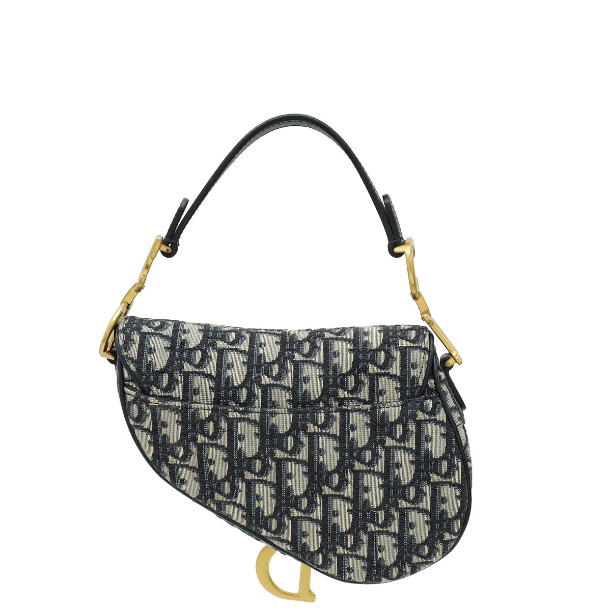 Dior Saddle Oblique Blue Crossbody Style 7