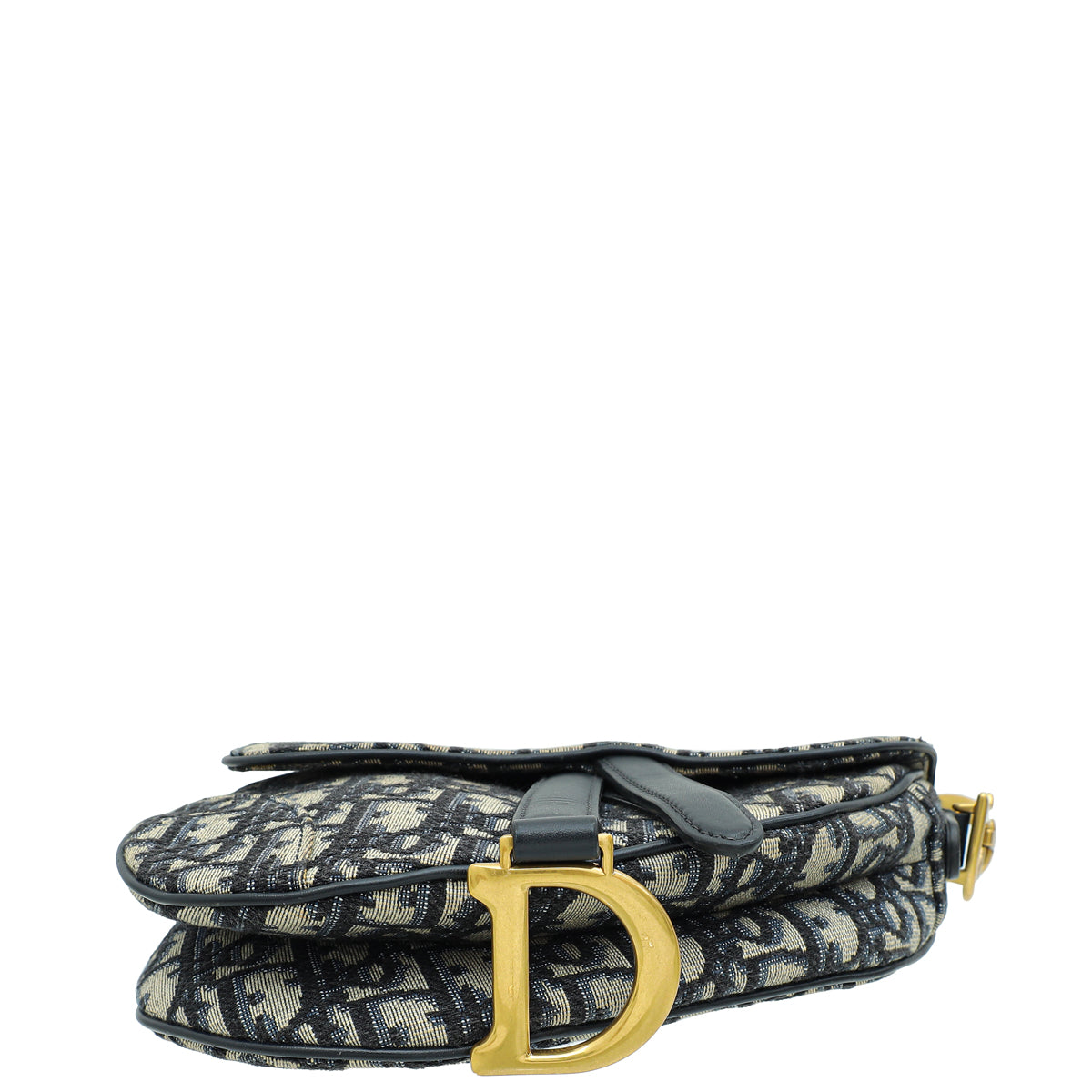 Dior Saddle Oblique Blue Crossbody Style 7