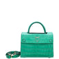 Christian Dior Green Alligator Diorever Mini Bag