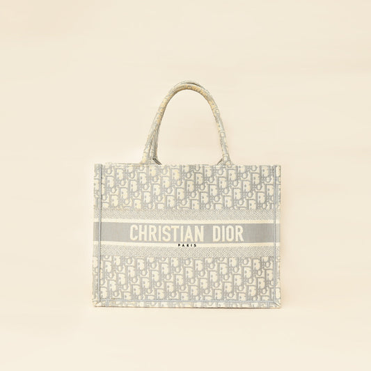 Dior Book Tote Oblique Grey Tote Bag Style 2