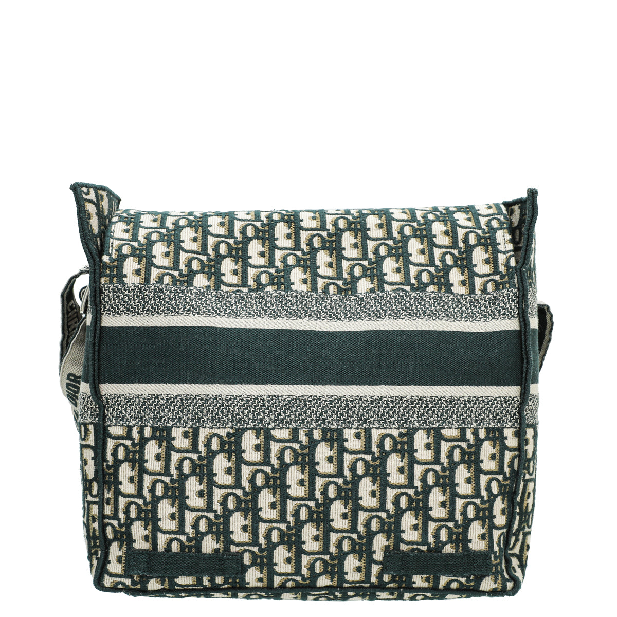 Christian Dior Vert Green Oblique Diorcamp Messenger Bag