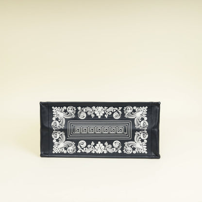 Christian Dior Bandana Embroidery Medium Book Tote Bag