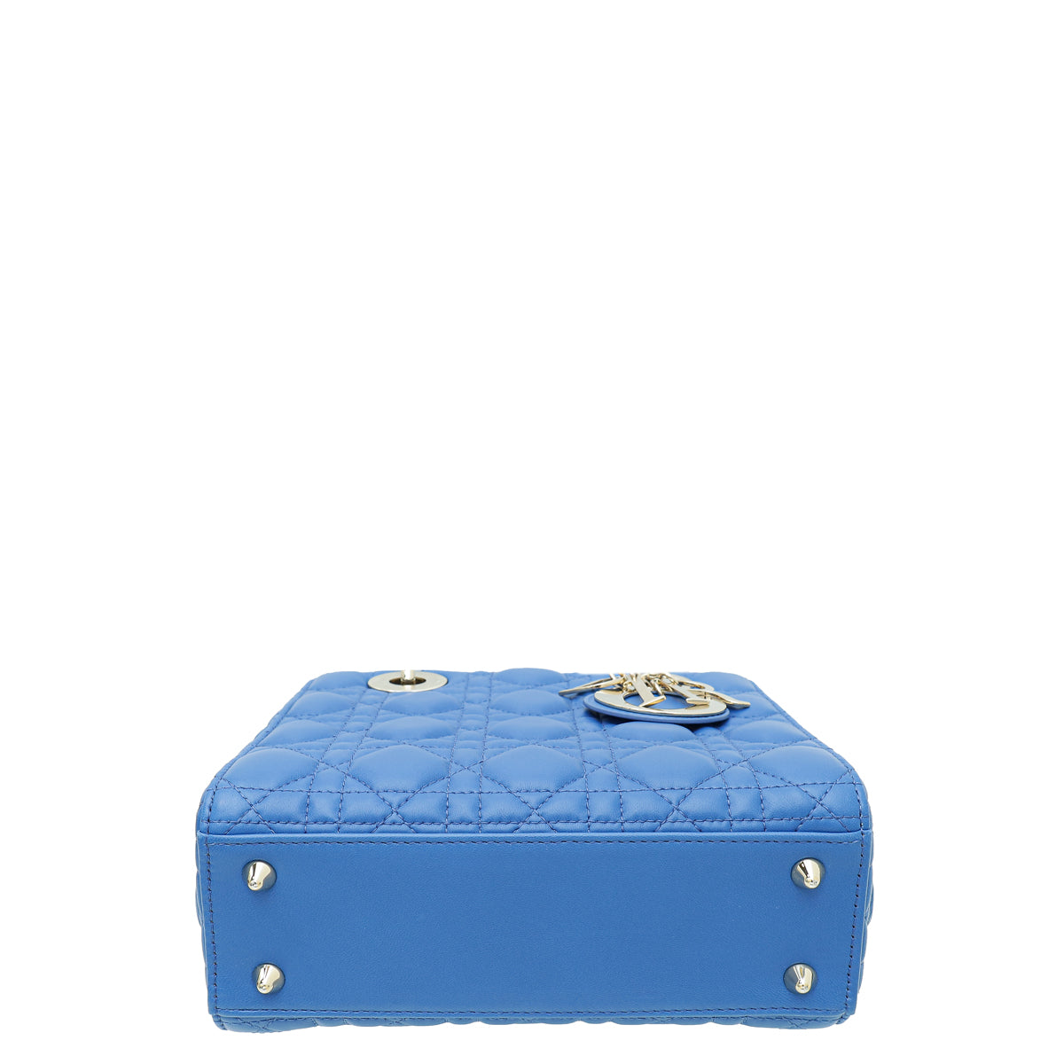 Christian Dior Blue Lady Dior My Abcdior Small Bag
