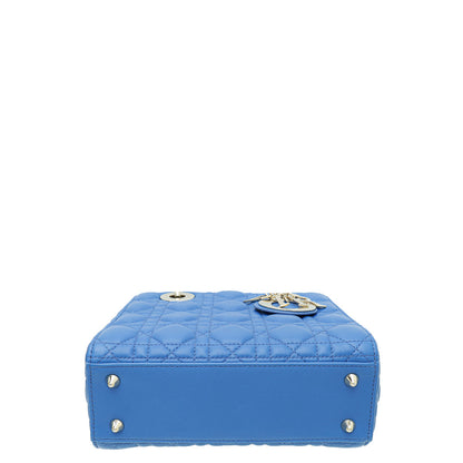 Christian Dior Blue Lady Dior My Abcdior Small Bag
