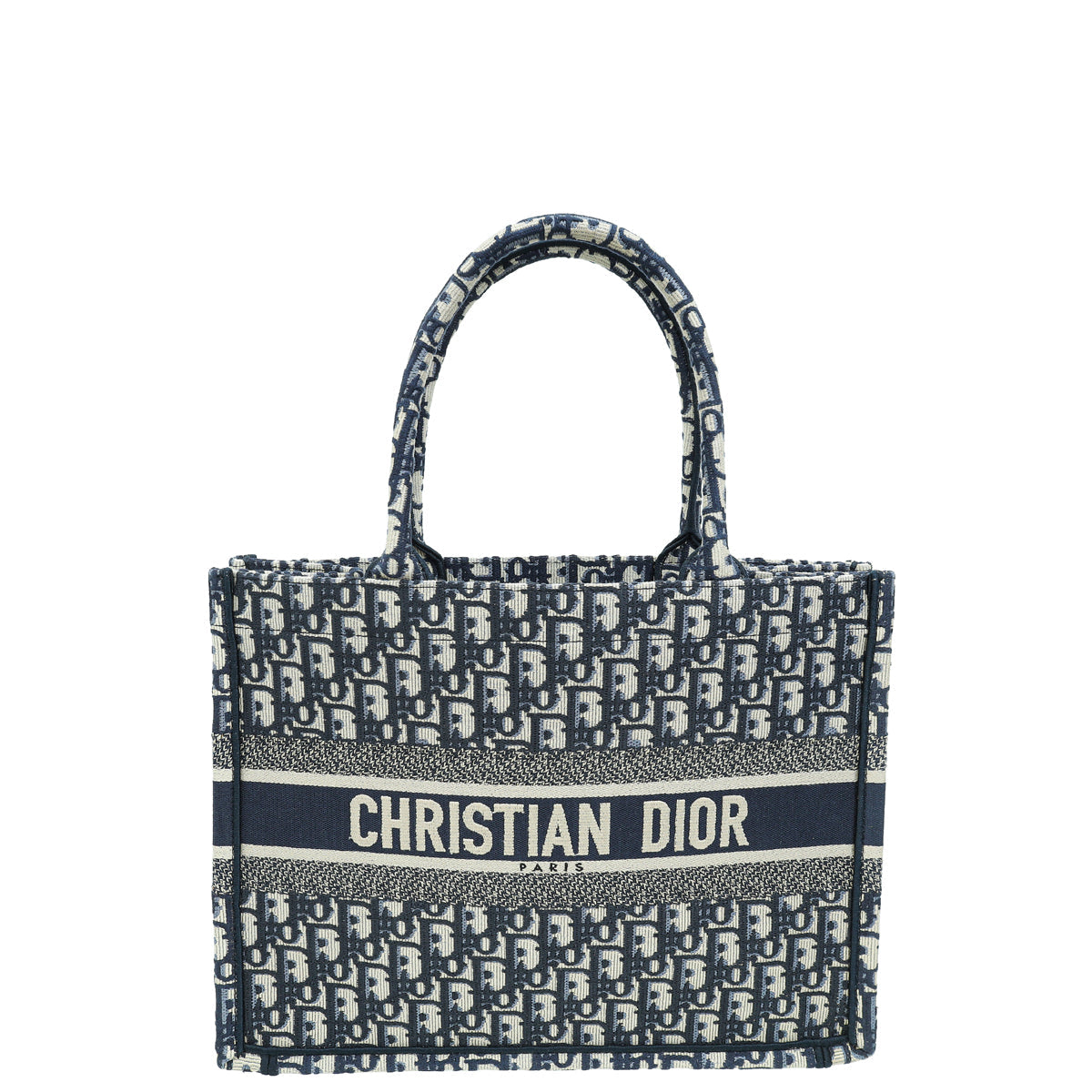 Dior Book Tote Oblique Blue Tote Bag Style 7