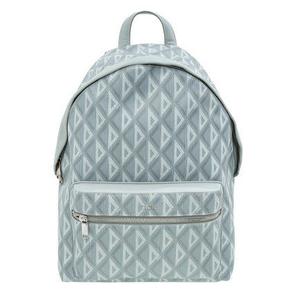 Christian Dior Grey Rider Zipped Backpack Bag
