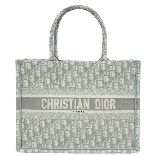 Dior Book Tote Oblique Grey Tote Bag Oblique