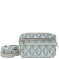 Christian Dior Grey Cd Diamond Safari Bag