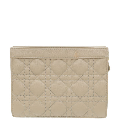 Christian Dior Sand Supple Caro Every Dior Pouch