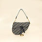 Dior Saddle Oblique Blue Crossbody Style 9