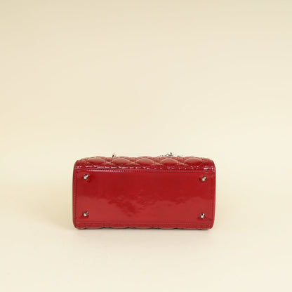 Dior Lady Dior Leather Handbag Style 84