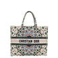 Christian Dior Pink Multicolor Book Tote Kaleidiorscopic Embroidered Large Bag