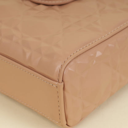 Christian Dior Rose De Vents Lady Dior D-Joy Cannage Diamond Medium Bag