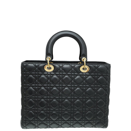 Dior Lady Dior Leather Handbag Style 19